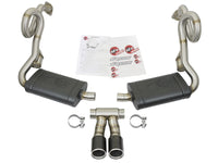 aFe MACHForce-Xp 2in 304 SS Cat-Back Exhaust w/Carbon Fiber Tips 13-16 Porsche Boxster 2.7L/3.4L - Burkken Auto Parts