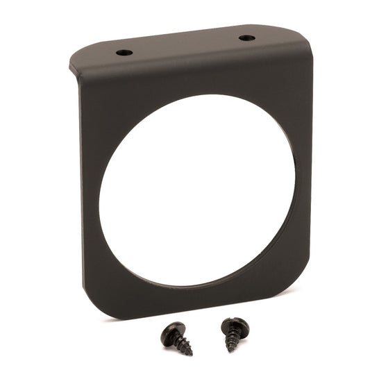 Autometer 2-5/8in Black Aluminium Single Gauge Mounting Panel - Burkken Auto Parts