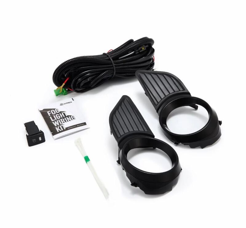 AlphaRex 11-16 Toyota Sienna Bezel & Wiring Kit (Does Not Include Fog Lights) - Burkken Auto Parts