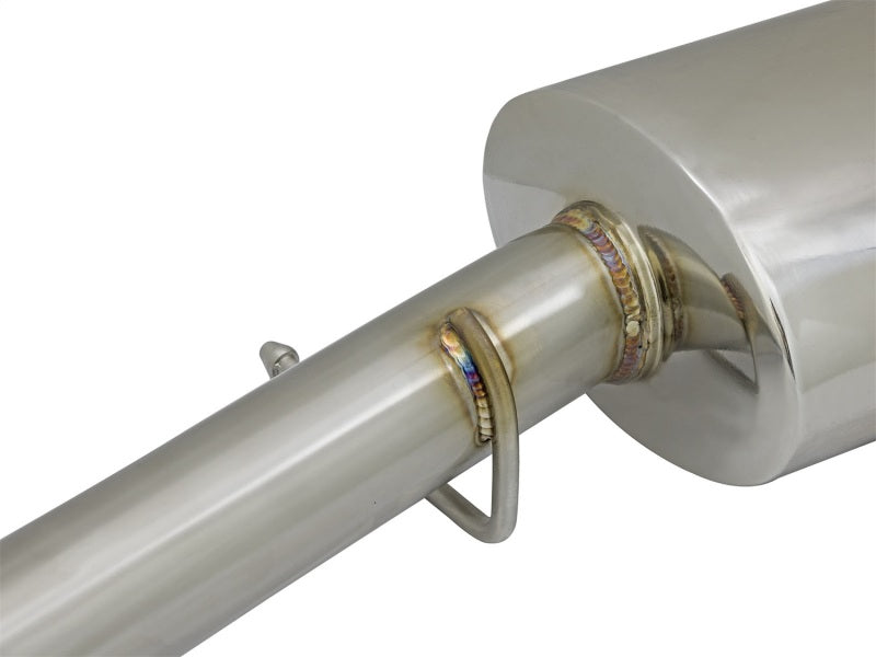 aFe MACHForce XP Exhausts Cat-Back SS-304 14-17 Mini Cooper S Hardtop 2-Door w/ Polished Tips - Burkken Auto Parts