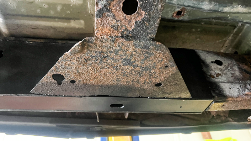 Rust Buster 2007-2013 Chevy Silverado/GMC Sierra Center Frame Repair Kit - Left