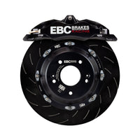 EBC Racing 12-21 Subaru BRZ/Toyota GT86 Black Apollo-4 Calipers 330mm Rotors Front Big Brake Kit - Burkken Auto Parts