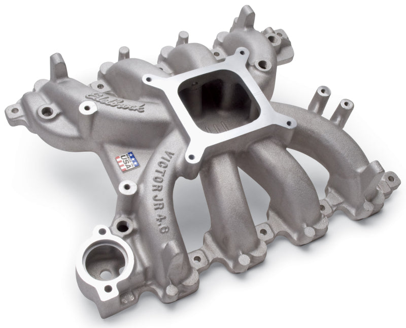 Edelbrock Victor Jr Ford for 4 6L Engines Manifold Only - Burkken Auto Parts