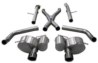 Corsa 2012-21 Jeep Grand Cherokee SRT 2.75in Dual Rear Xtreme Cat-Back Exhaust - Black PVD TipFinish - Burkken Auto Parts