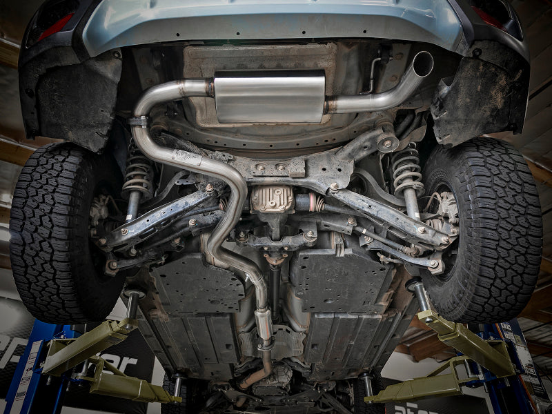 aFe POWER Takeda 2.5in 304 SS Cat-Back Exhaust System Subaru Crosstrek 18-19 H4-2.0L - Burkken Auto Parts