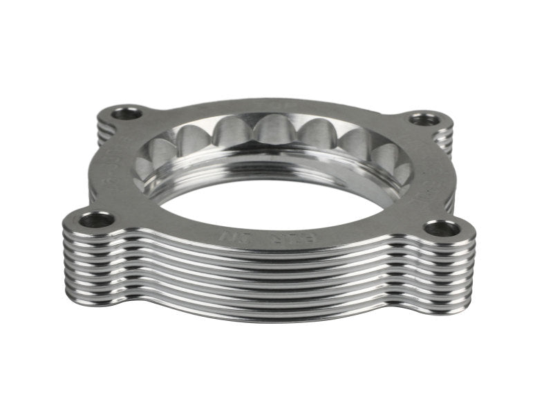 aFe 11-14 Ford Mustang/ 11-14 Ford F-150 V6 3.7L Silver Bullet Throttle Body Spacer - Silver - Burkken Auto Parts