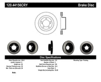 Stoptech Performance Brake Rotor 13-15 Toyota Sequoia/Tundra - Burkken Auto Parts