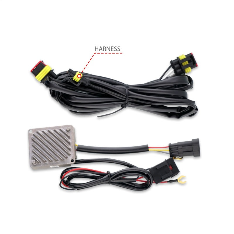 ANZO 19-22 Chevrolet Silverado 1500 LED Proj HL w/Lgt Bar SwBk Seq. Blk w/In. Light - Driver Side ON - Burkken Auto Parts