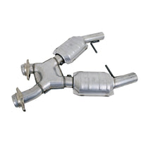 BBK 96-98 Mustang 4.6 GT High Flow X Pipe With Catalytic Converters - 2-1/2 - Burkken Auto Parts