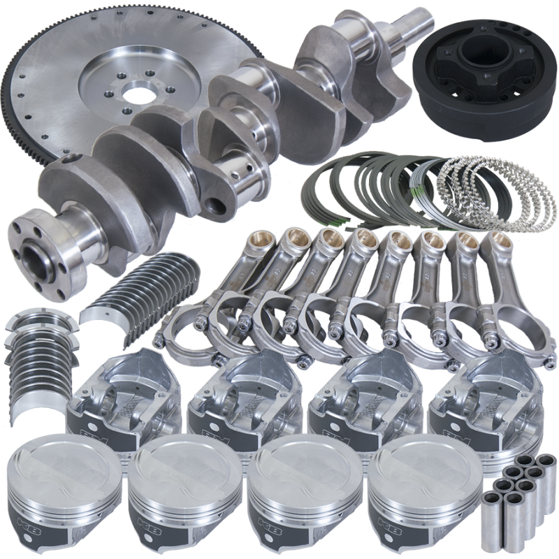 Eagle Ford 302 3.400in Crank 5.400in I-Beam Rod -16cc 4.060in Pistons 157 Tooth FW Balanced Assembly - Burkken Auto Parts