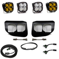 Baja Designs Ford Super Duty (20-On) Fog Lights FPK Amber SAE/Sport DC Baja Designs w/Upfitter - Burkken Auto Parts