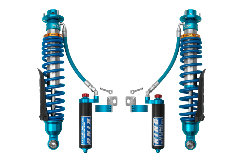 King Shocks 2019+ Ford Ranger Raptor 2.5 IBP Rear Coilovers w/ RR & Comp Adj. - Pair - Burkken Auto Parts