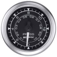 Autometer Chrono 2-1/16in 15PSI Pressure Gauge - Burkken Auto Parts