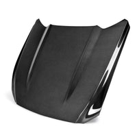 Anderson Composites 15-17 Ford Mustang Eco Boost Type-OE Double Sided Hood - Burkken Auto Parts
