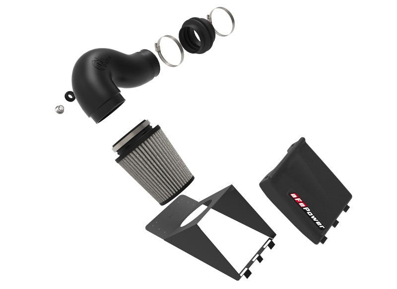 aFe Magnum FORCE Stage-2 Pro DRY S Cold Air Intake System 10-18 Ford Taurus SHO V6-3.5L (tt) - Burkken Auto Parts