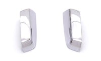 AVS 14-18 Chevy Silverado 1500 Upper Mirror Covers 2pc - Chrome - Burkken Auto Parts