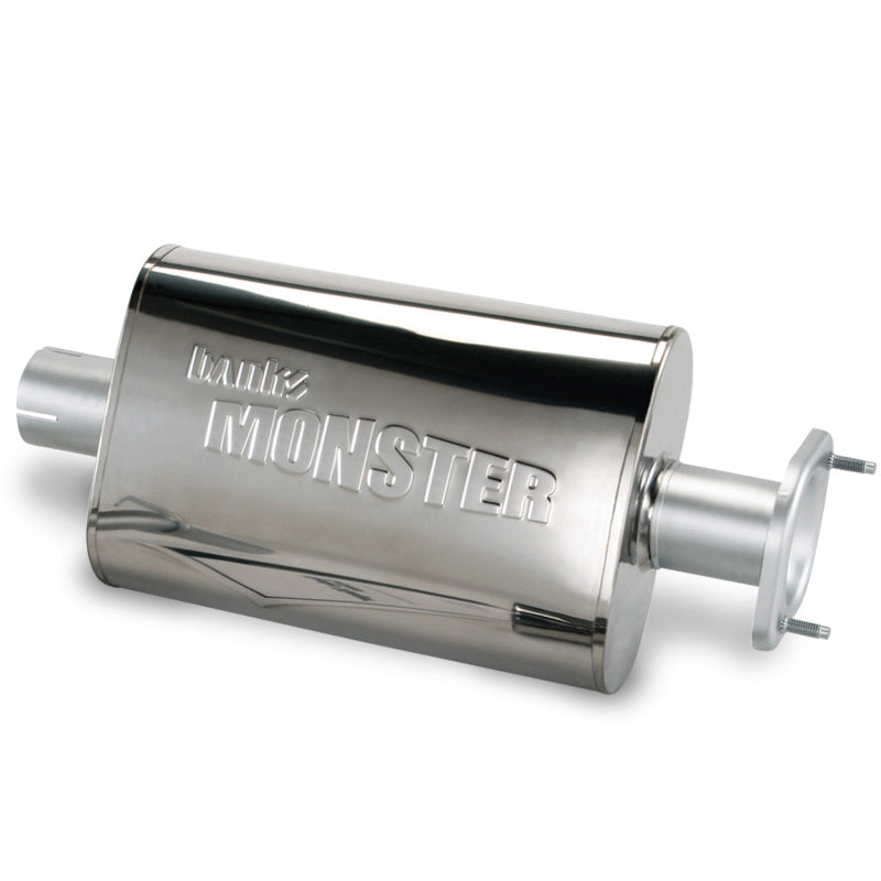 Banks Power 04-06 Jeep 4.0L Muffler - 2.5in X 2.5in S/S - Burkken Auto Parts