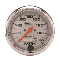 Autometer Pro-Cycle Gauge Speedo 3 3/4in 160 Mph Elec Silver - Burkken Auto Parts