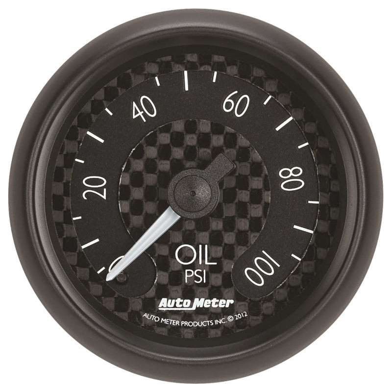 Autometer GT Series 52mm Mechanical 0-100 psi Oil Pressure Gauge - Burkken Auto Parts