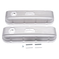 Edelbrock Valve Cover Classic Series Chevrolet 1965 and Later 396-502 V8 Satin - Burkken Auto Parts