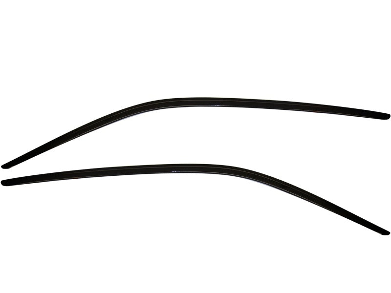 AVS 10-18 Chevy Camaro Ventvisor Outside Mount Window Deflectors 2pc - Smoke - Burkken Auto Parts
