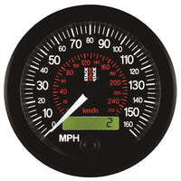 Autometer Stack Instruments 88MM 0-160 MPH / 260 KM/H Programmable Speedometer - Black - Burkken Auto Parts