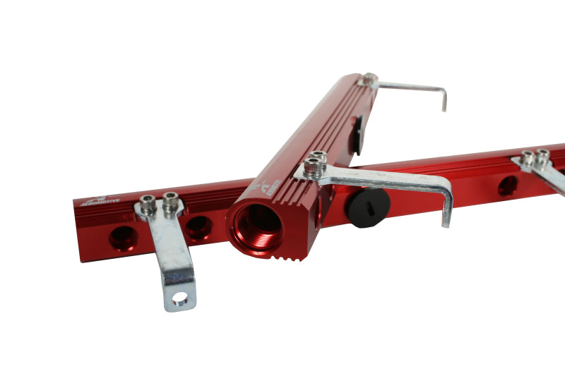 Aeromotive Fuel Rails for Edelbrock 29785 SBC Intake - Burkken Auto Parts