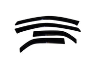 AVS 03-07 Cadillac CTS Ventvisor Outside Mount Window Deflectors 4pc - Smoke - Burkken Auto Parts