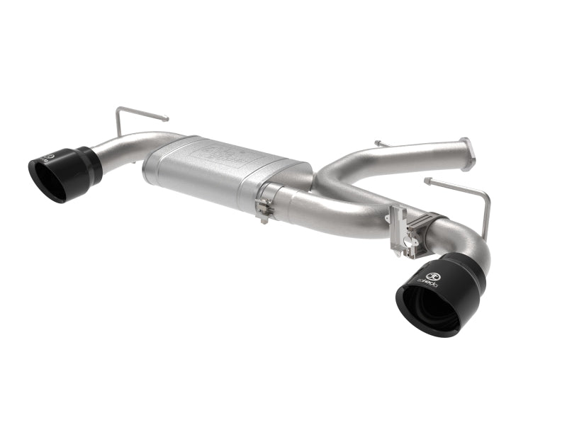 aFe 21-22 Hyundai Veloster N L4-2.0L Takeda 3in 304 SS Axle-Back Exhaust System w/ Black Tip - Burkken Auto Parts