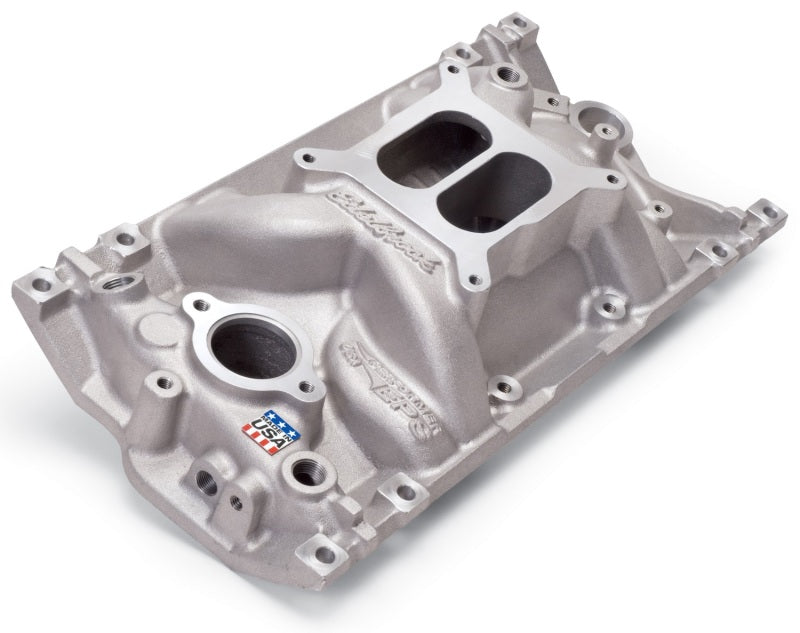 Edelbrock SB Chevy Vortec Perf Eps Intake Manifold - Burkken Auto Parts