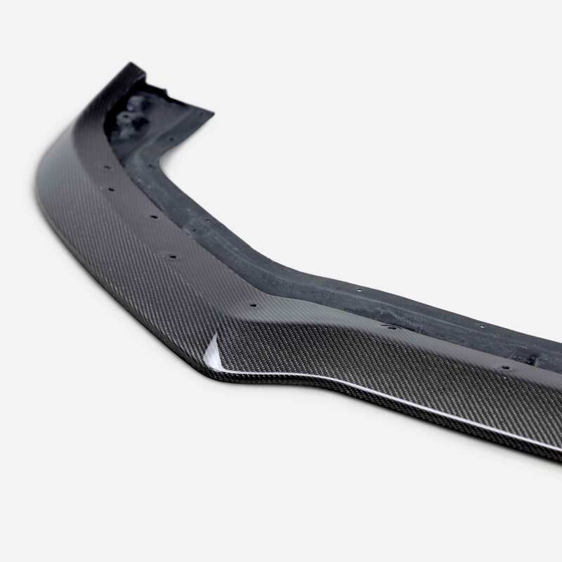 Anderson Composites 21-22 Ford Mustang Mach 1 Type-HP Carbon Fiber Front Chin Splitter - Burkken Auto Parts