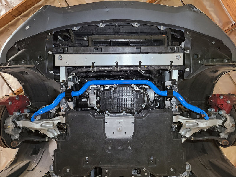 aFe 16-21 Infiniti Q50/Q60 3.0L (tt) Front Sway Bar Blue - Burkken Auto Parts