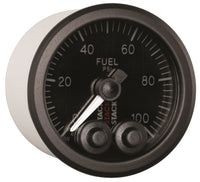 Autometer Stack Instruments Pro Control 52mm 0-100 PSI Fuel Pressure Gauge - Black (1/8in NPTF Male) - Burkken Auto Parts