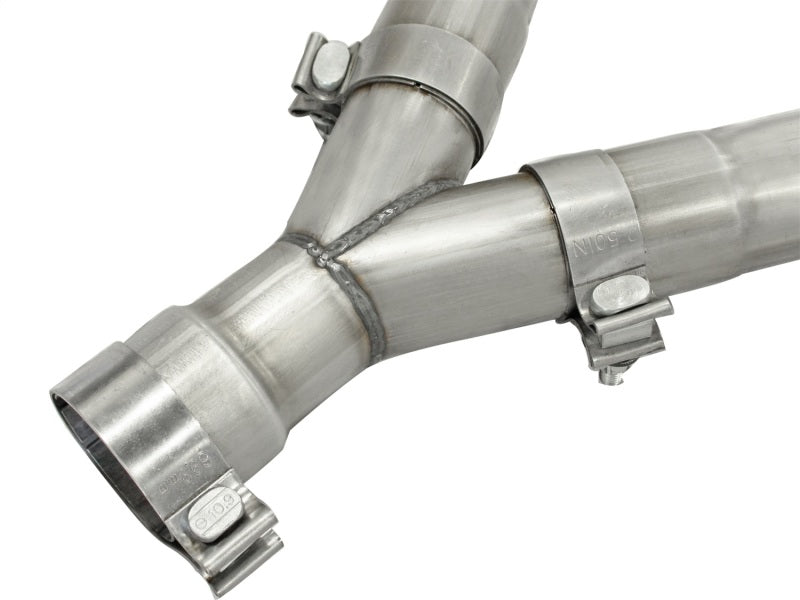 aFe MACHForce XP 14+ Jeep Grand Cherokee V6 3.0L (td) 2.5in DPF-Back 409SS Exhaust w/Resonators - Burkken Auto Parts