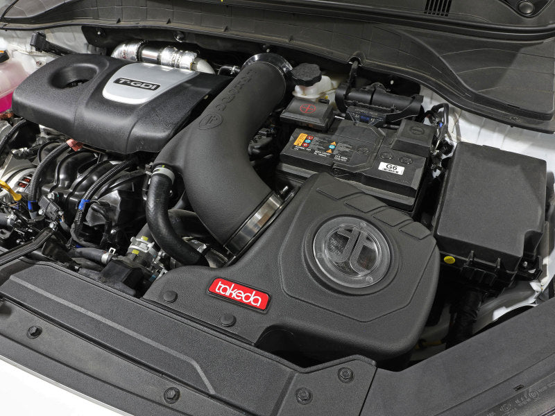 aFe 18-21 Hyundai Kona L4-1.6L (t) Takeda Momentum Cold Air Intake System w/ Pro Dry S Media - Burkken Auto Parts