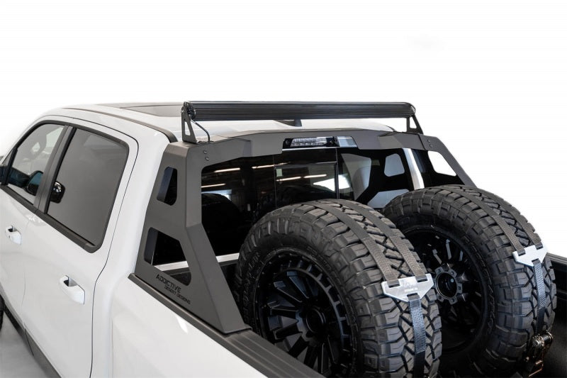 Addictive Desert Designs 2021 Dodge Ram 1500 TRX Stealth Fighter Chase Rack - Hammer Black - Burkken Auto Parts