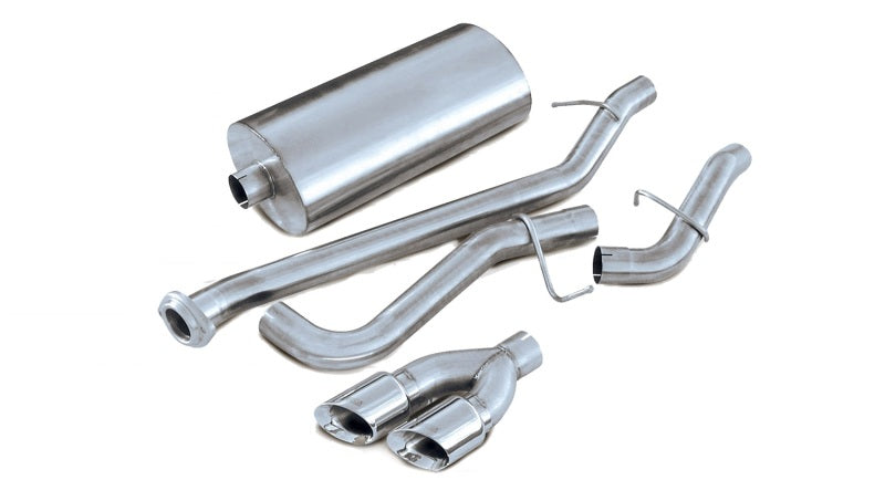 Corsa 2002-2006 Chevrolet Avalanche 5.3L V8 Polished Sport Cat-Back Exhaust - Burkken Auto Parts