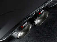 Akrapovic 14-17 BMW M3/M4 (F80/F82) Tail Pipe Set (Carbon) - Burkken Auto Parts