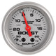 Autometer Marine Silver Ultra-Lite 2-1/16in 0-30 HG / 0-20 PSI Vacuum / Boost Gauge - Burkken Auto Parts