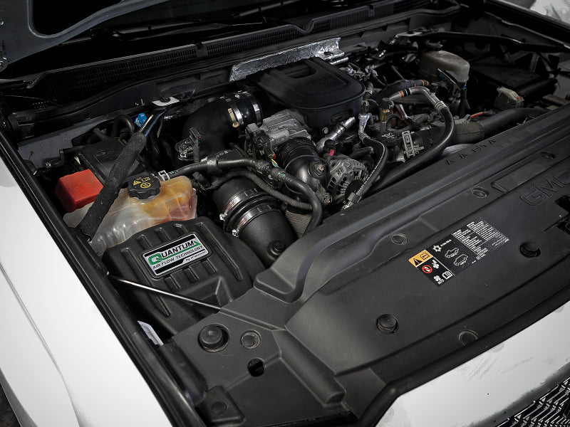 aFe Quantum Pro 5R Cold Air Intake System 11-16 GM/Chevy Duramax V8-6.6L LML - Oiled - Burkken Auto Parts