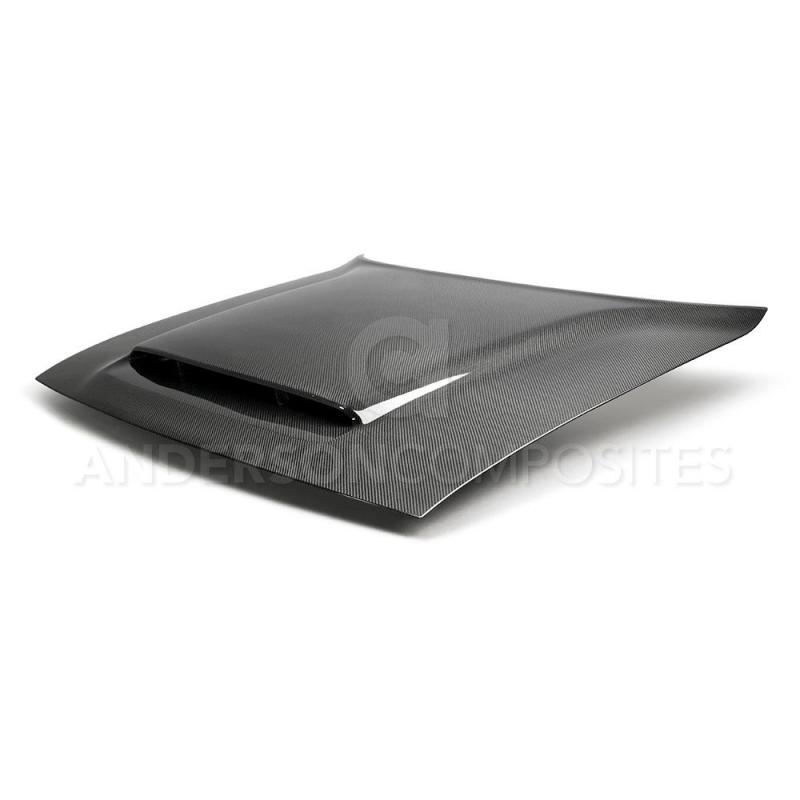 Anderson Composites 2018 Dodge Demon Type-OE Carbon Fiber Hood - Burkken Auto Parts