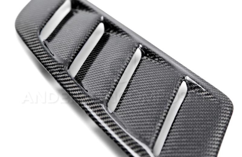 Anderson Composites 2015-2017 Ford Mustang Type-AB Carbon Fiber Hood Vents - Burkken Auto Parts