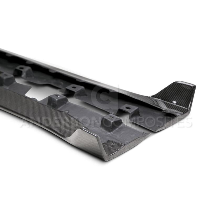 Anderson Composites 15-17 Ford Shelby GT350 Rocker Panel Splitter - Burkken Auto Parts