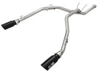 aFe MACHForce XP DPF-Back Exhaust 2.5in SS with Black Tips 2014 Dodge Ram 1500 V6 3.0L EcoDiesel - Burkken Auto Parts