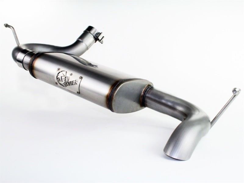 aFe MACHForce XP 07-17 Jeep Wrangler V6-3.6/3.8L 409 SS 2.5in Axle-Back Exhaust - Burkken Auto Parts