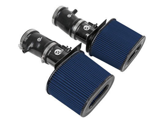 aFe 15-21 Lamborghini Huracan V10-5.2L Track Series Intake System w/ Pro 5R Filter - Burkken Auto Parts