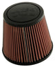 K&N Universal Rubber Filter-Round Tprd 4.875in Flange ID x 9in Base OD x 6.625in Top OD x 7.938in H - Burkken Auto Parts