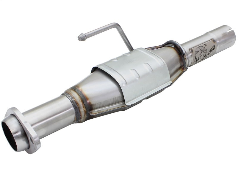 aFe Power Direct Fit Catalytic Converter Replacements Rear 04-06 Jeep Wrangler (TJ/LJ) I6-4.0L - Burkken Auto Parts