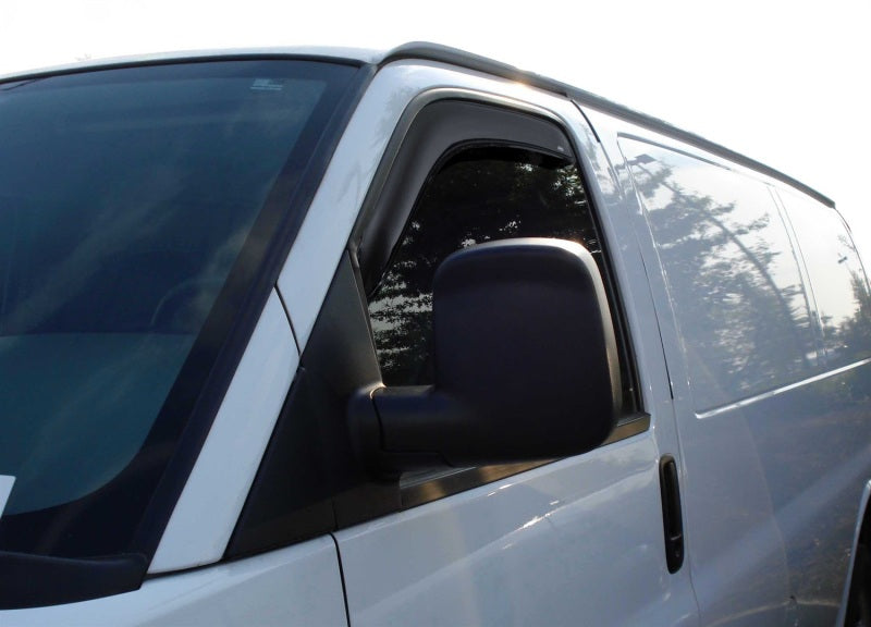 AVS 03-10 Chevy Kodiak Ventvisor In-Channel Window Deflectors 2pc - Smoke - Burkken Auto Parts