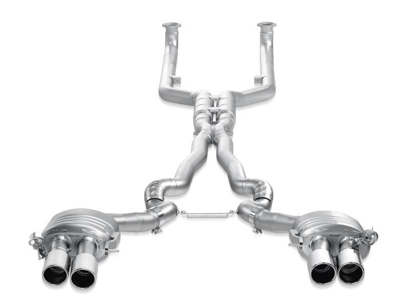 Akrapovic 13-17 BMW M6 Gran Coupe (F06) Evolution Line Cat Back (Titanium) (Req. Tips) - Burkken Auto Parts